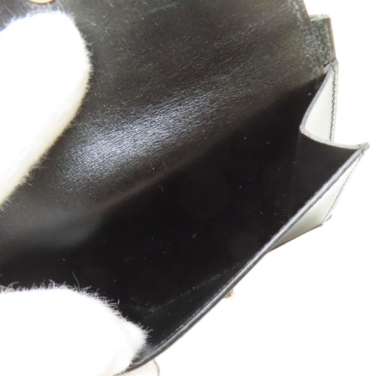 HERMES MC2 Galilei Bifold Wallet with Coin Pocket Box calf Ladies [Used]