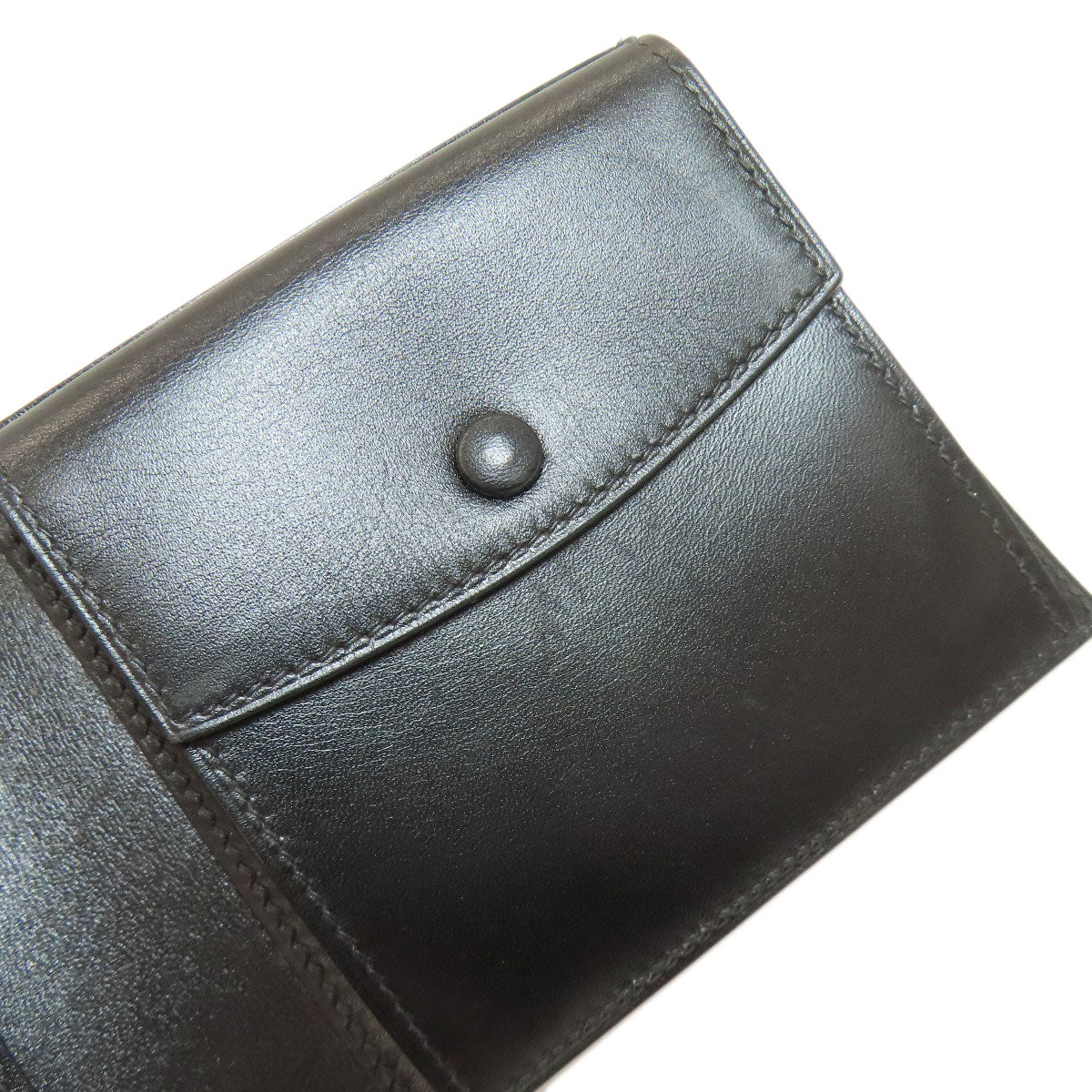 HERMES MC2 Galilei Bifold Wallet with Coin Pocket Box calf Ladies [Used]