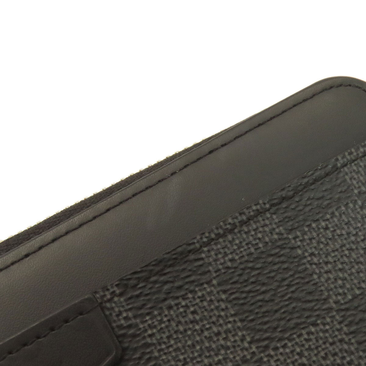 LOUIS VUITTON N60379 Zippy Dragonne Long wallet (with coin pocket) Damier canvas mens [Used]