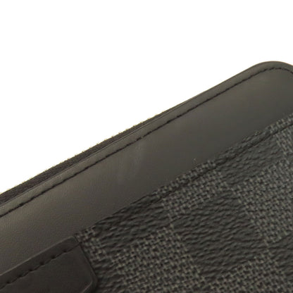 LOUIS VUITTON N60379 Zippy Dragonne Long wallet (with coin pocket) Damier canvas mens [Used]