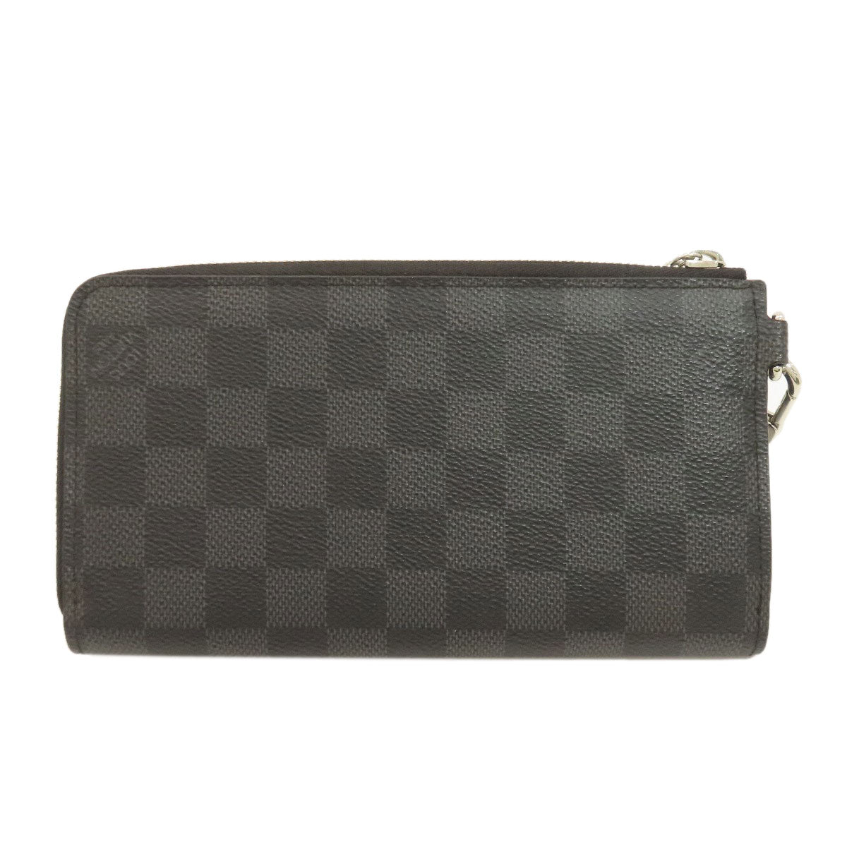 LOUIS VUITTON N60379 Zippy Dragonne Long wallet (with coin pocket) Damier canvas mens [Used]