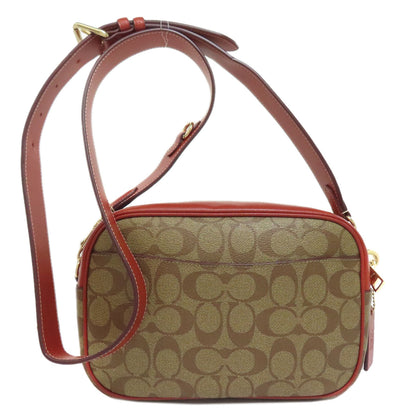 COACH CF304 Snoopy Collaboration Signature Shoulder Bag PVC Ladies [Used]