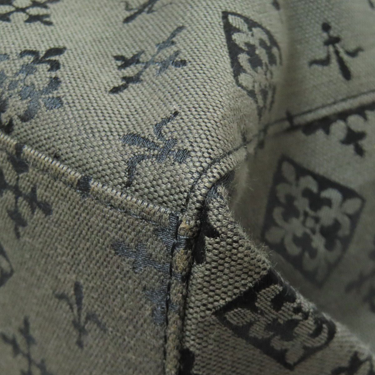 russet Yuri crest 2WAY Tote Bag Canvas Ladies [Used]