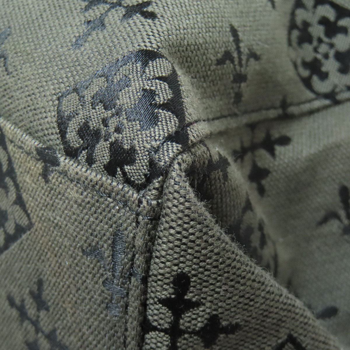 russet Yuri crest 2WAY Tote Bag Canvas Ladies [Used]