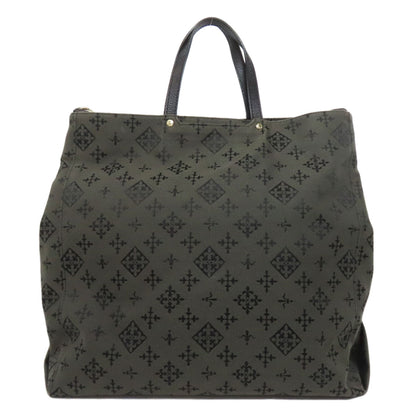 russet Yuri crest 2WAY Tote Bag Canvas Ladies [Used]