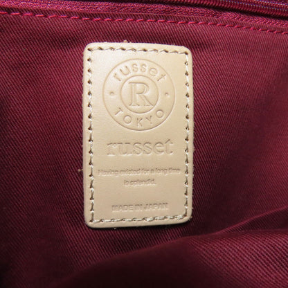 russet Yuri crest 2WAY Tote Bag Canvas Ladies [Used]