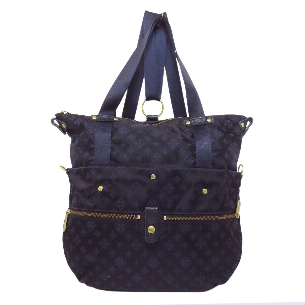 russet Yuri crest 2WAY Backpack Â· Daypack Nylon Ladies [Used]