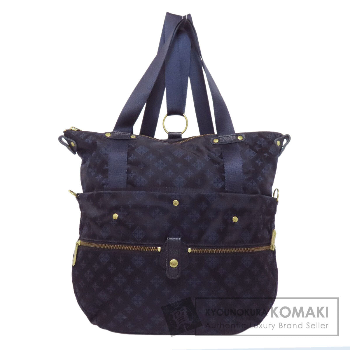 russet Yuri crest 2WAY Backpack Â· Daypack Nylon Ladies [Used]