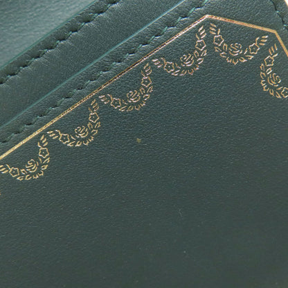 CARTIER Garland de Cartier Long wallet (with coin pocket) Leather Ladies [Used]