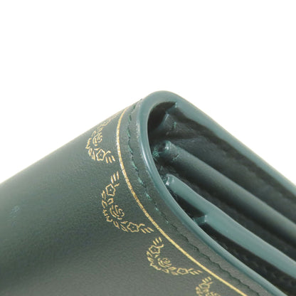 CARTIER Garland de Cartier Long wallet (with coin pocket) Leather Ladies [Used]