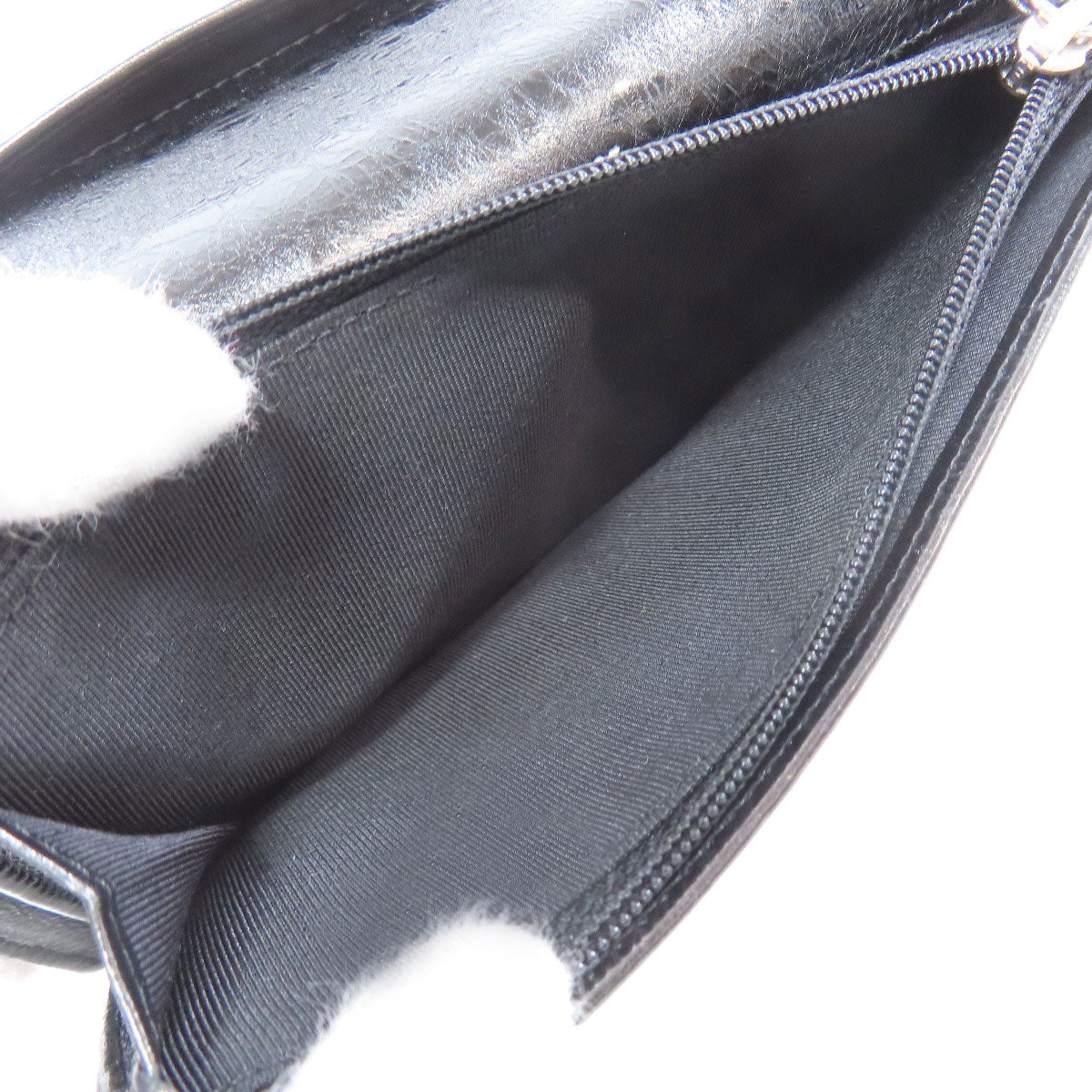 CHANEL 2.55 Matelasse SilverHardware Long wallet (with coin pocket) Calf Ladies [Used]