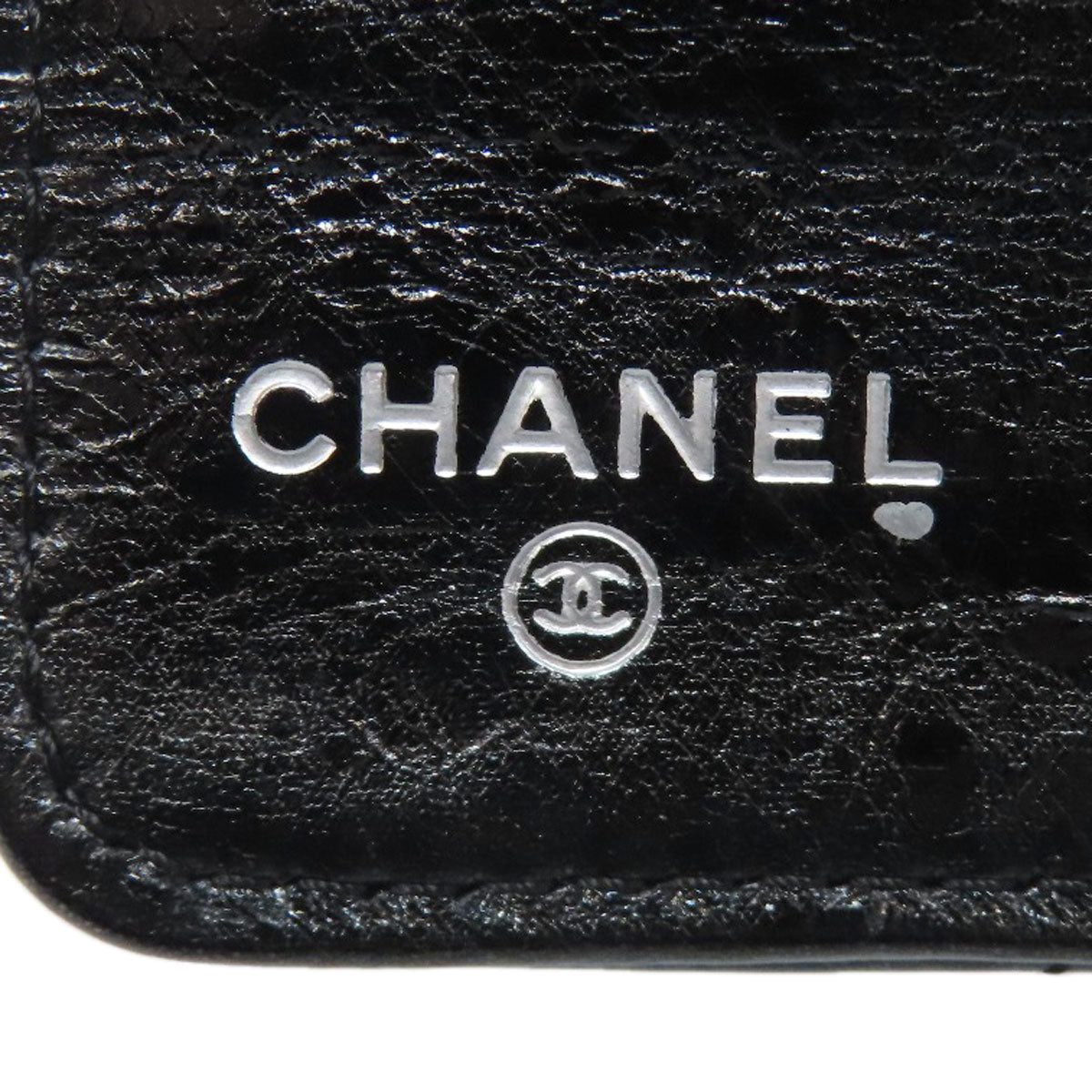 CHANEL 2.55 Matelasse SilverHardware Long wallet (with coin pocket) Calf Ladies [Used]