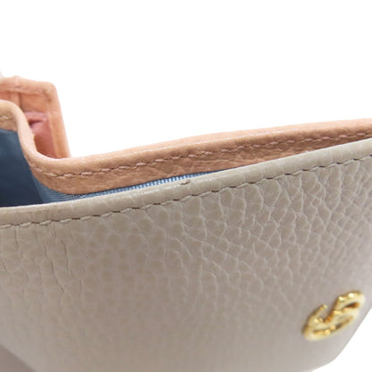 GUCCI 456126 GG Marmont Double G Bifold Wallet with Coin Pocket Calf Ladies [Used]