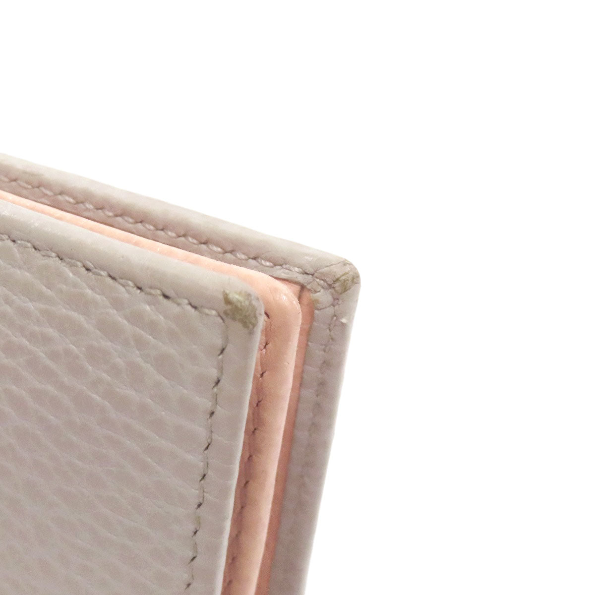 GUCCI 456126 GG Marmont Double G Bifold Wallet with Coin Pocket Calf Ladies [Used]