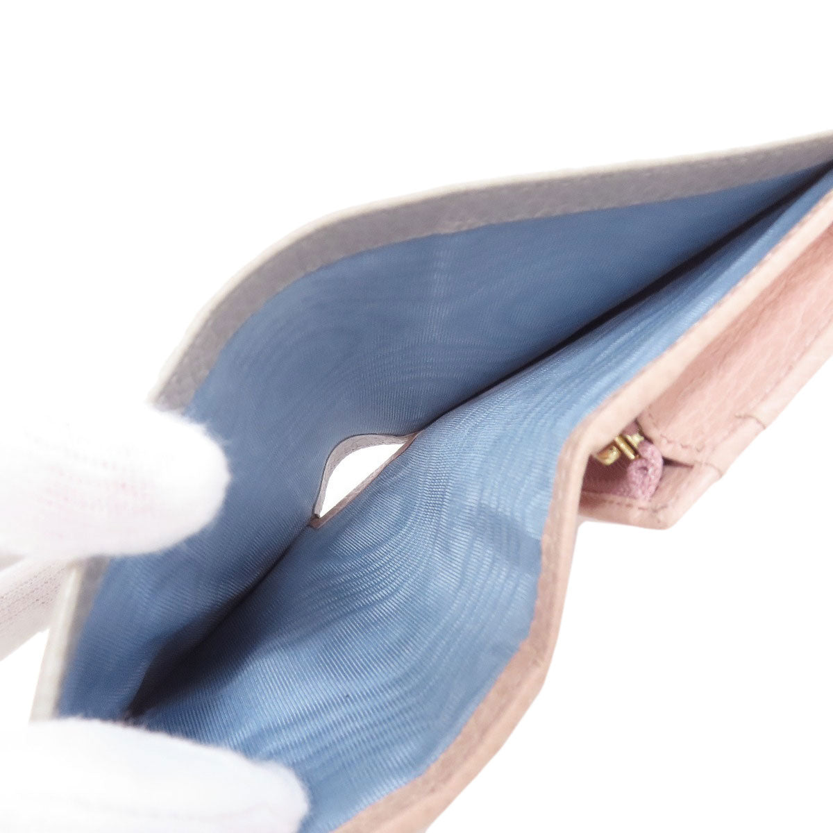 GUCCI 456126 GG Marmont Double G Bifold Wallet with Coin Pocket Calf Ladies [Used]