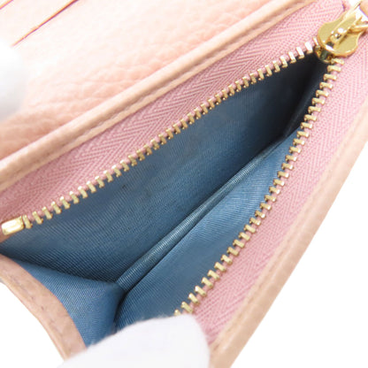 GUCCI 456126 GG Marmont Double G Bifold Wallet with Coin Pocket Calf Ladies [Used]