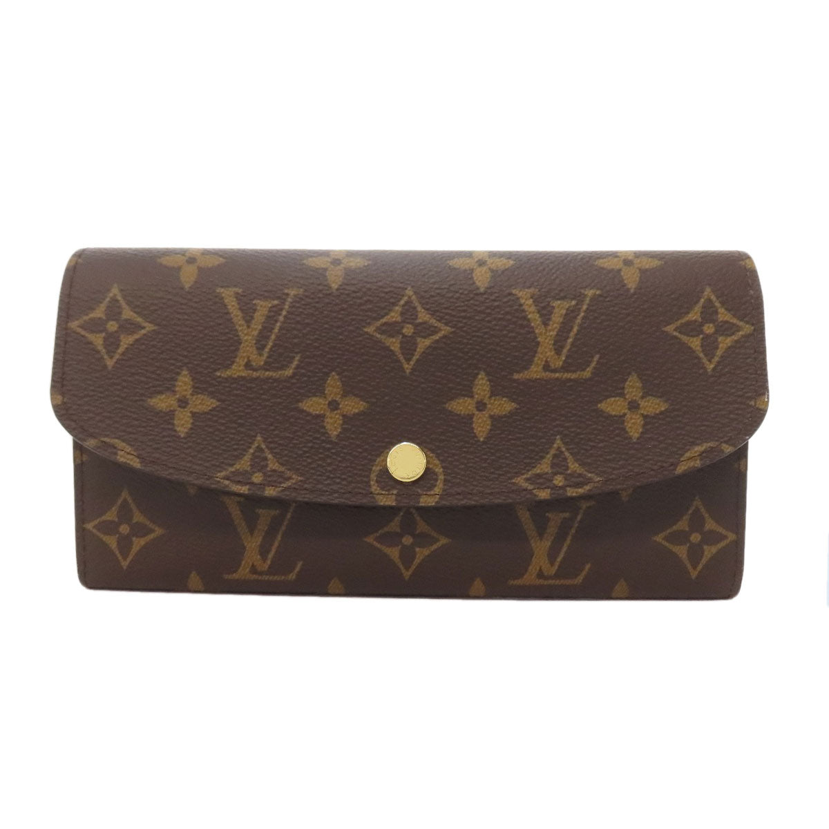 LOUIS VUITTON M60697 Portefeiulle ã» Emily Long wallet (with coin pocket) Monogram canvas Ladies [Used]