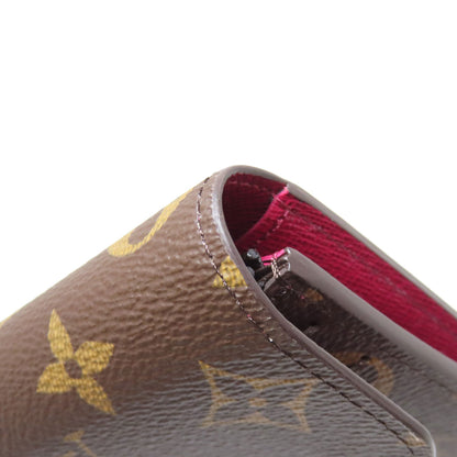 LOUIS VUITTON M60697 Portefeiulle ã» Emily Long wallet (with coin pocket) Monogram canvas Ladies [Used]
