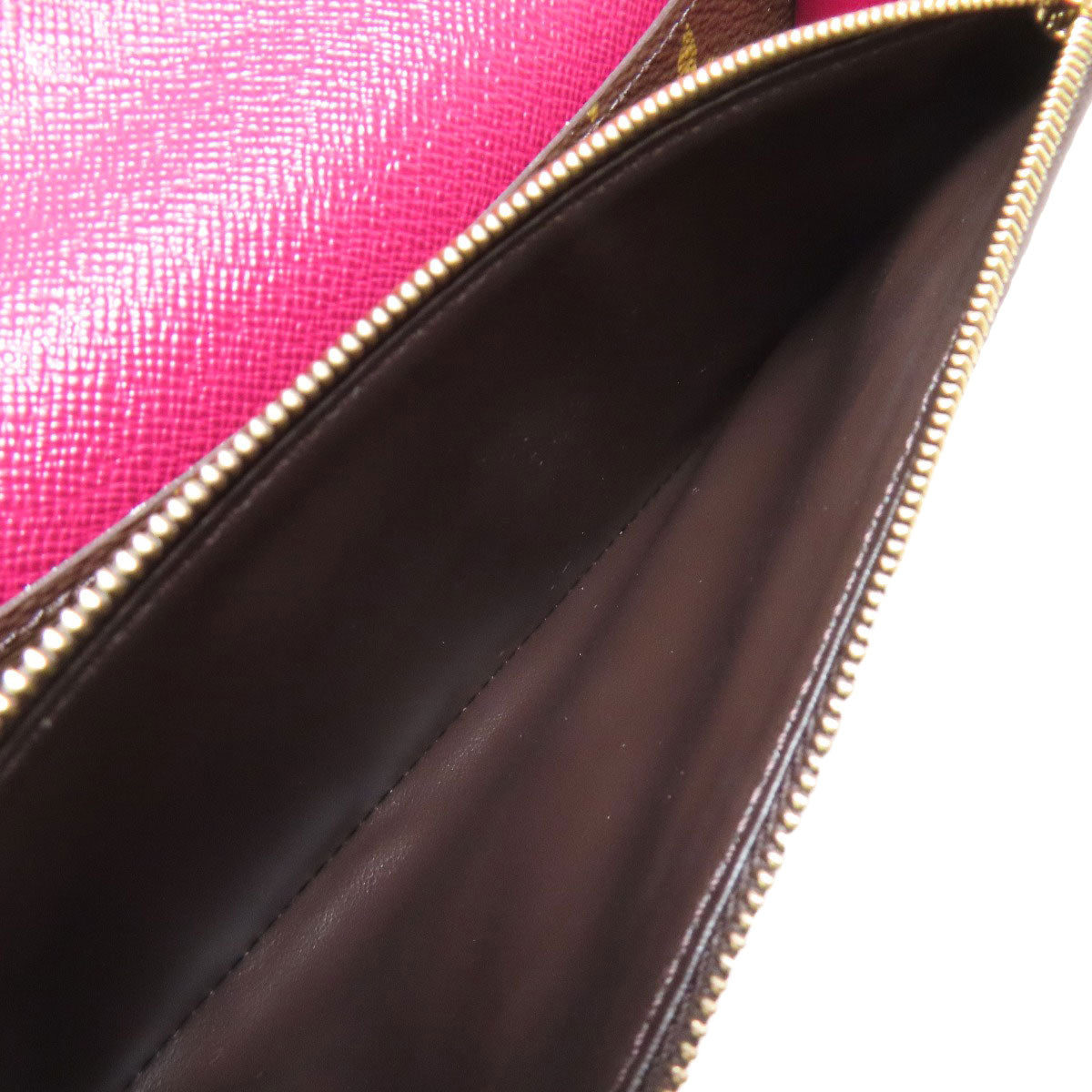 LOUIS VUITTON M60697 Portefeiulle ã» Emily Long wallet (with coin pocket) Monogram canvas Ladies [Used]