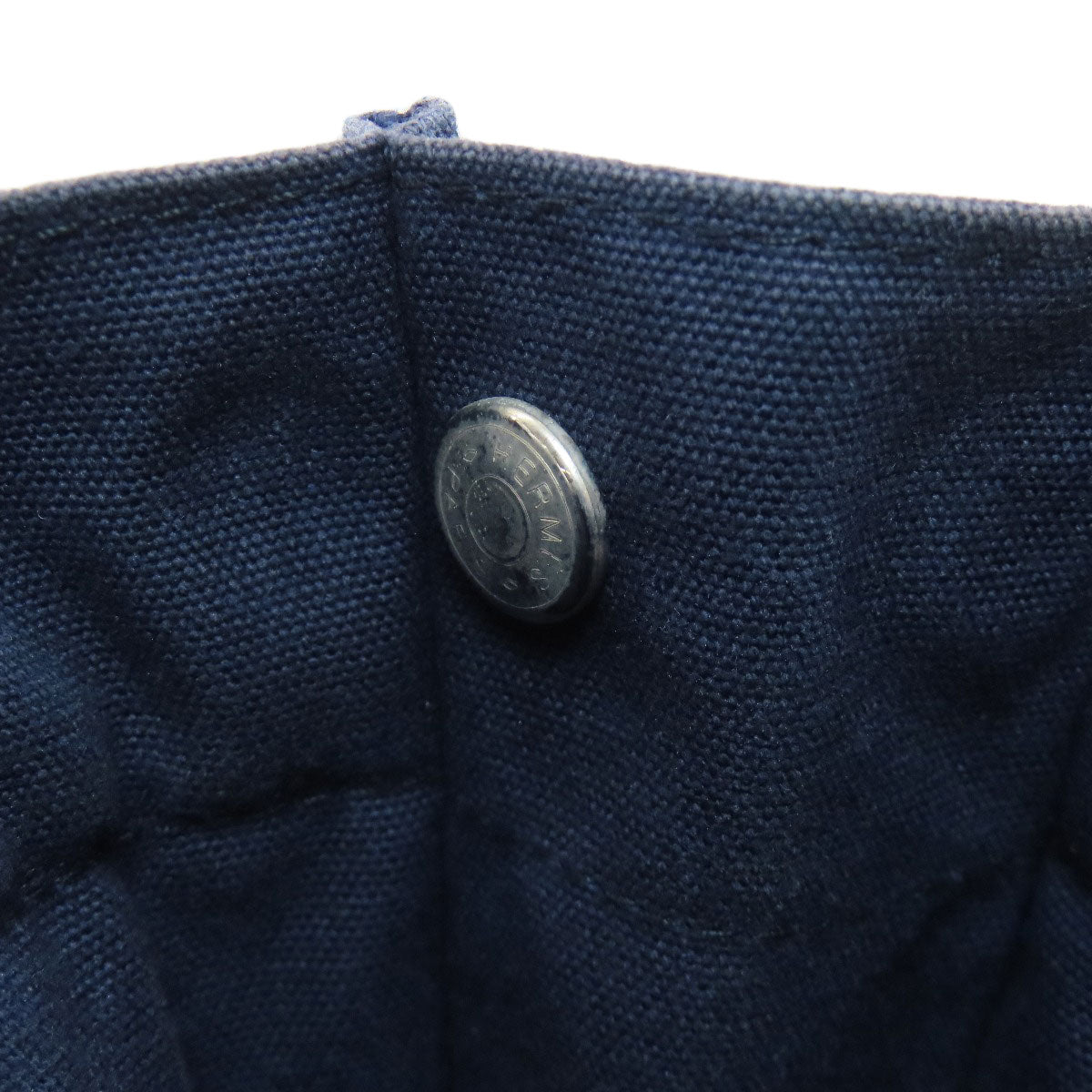 HERMES sack fool toePM Handbag Canvas Ladies [Used]