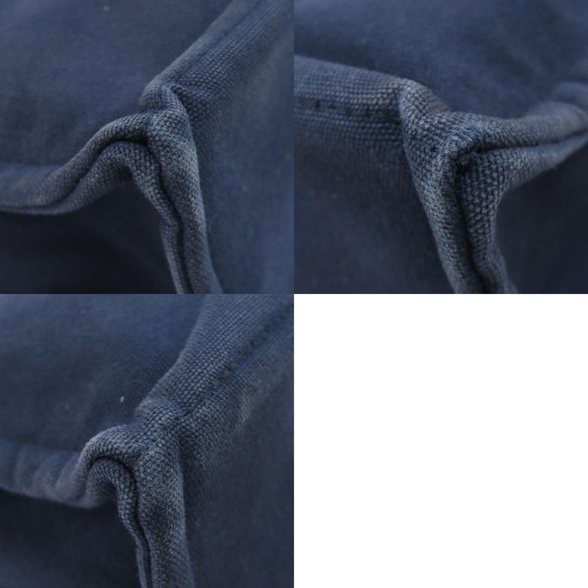 HERMES sack fool toePM Handbag Canvas Ladies [Used]