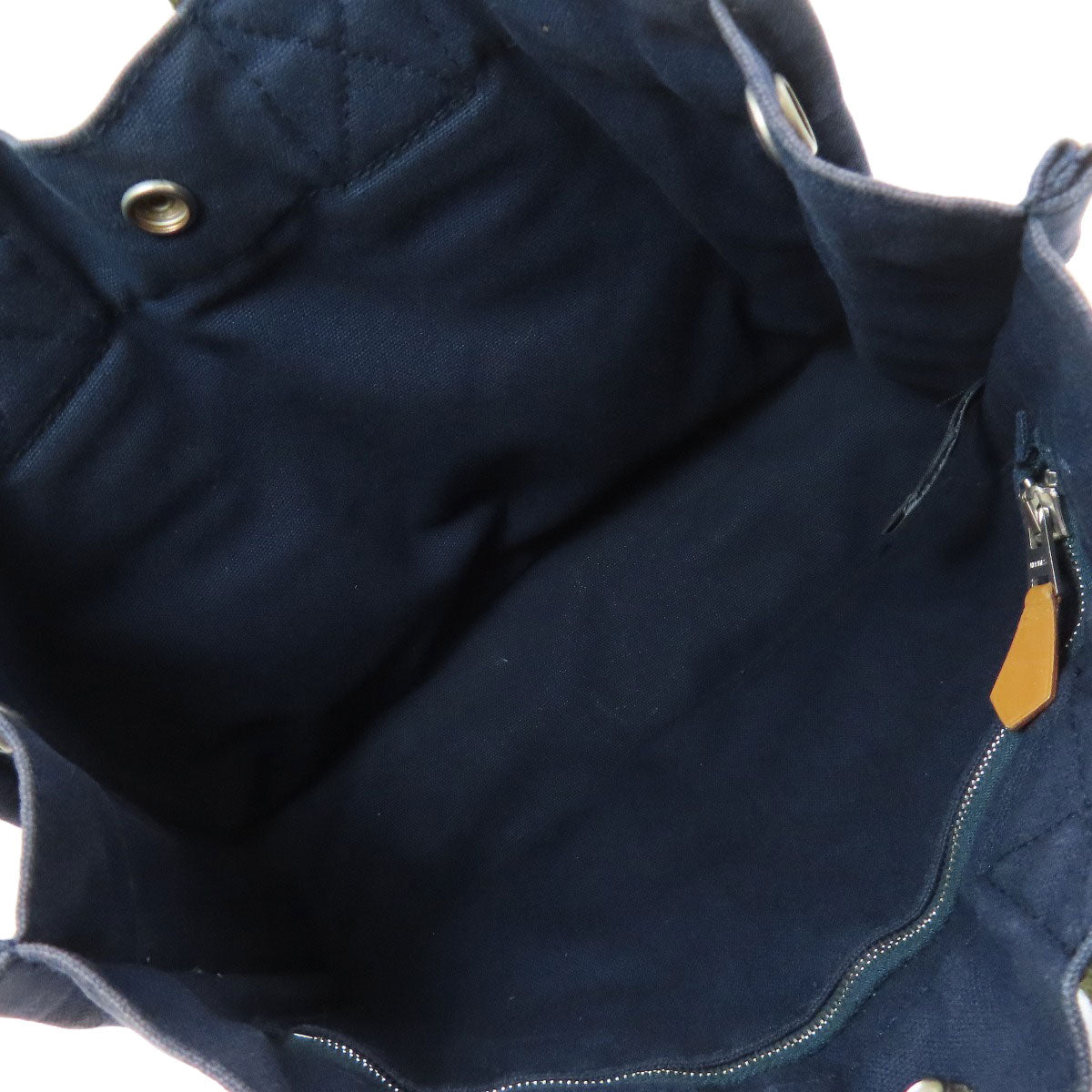 HERMES sack fool toePM Handbag Canvas Ladies [Used]