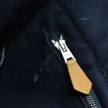 HERMES sack fool toePM Handbag Canvas Ladies [Used]