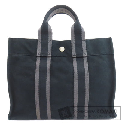 HERMES sack fool toePM Handbag Canvas Ladies [Used]