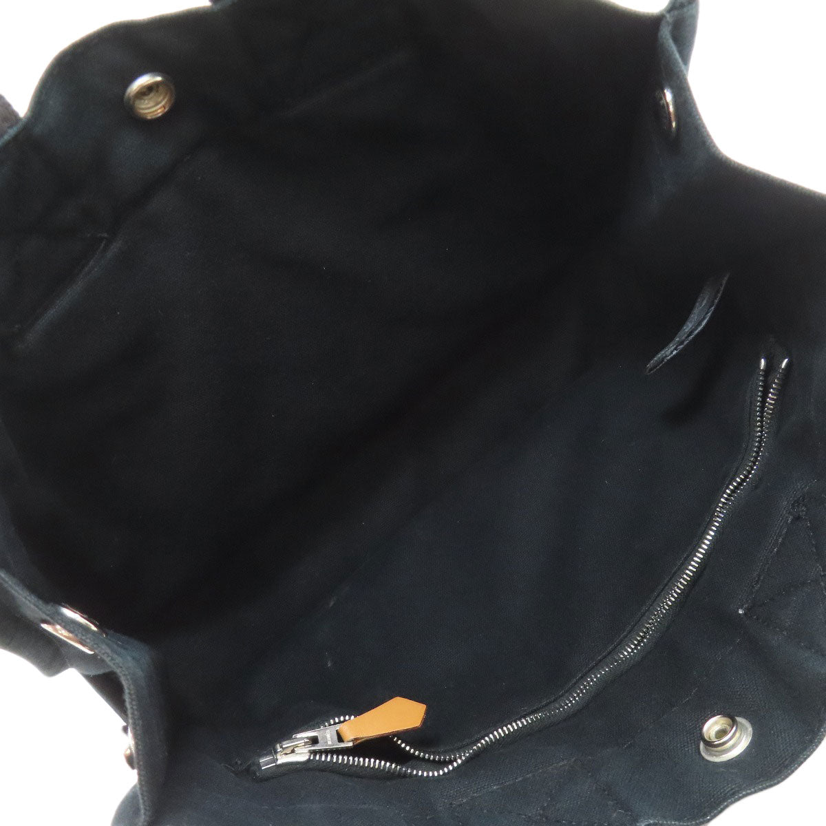 HERMES sack fool toePM Handbag Canvas Ladies [Used]