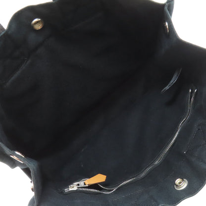 HERMES sack fool toePM Handbag Canvas Ladies [Used]