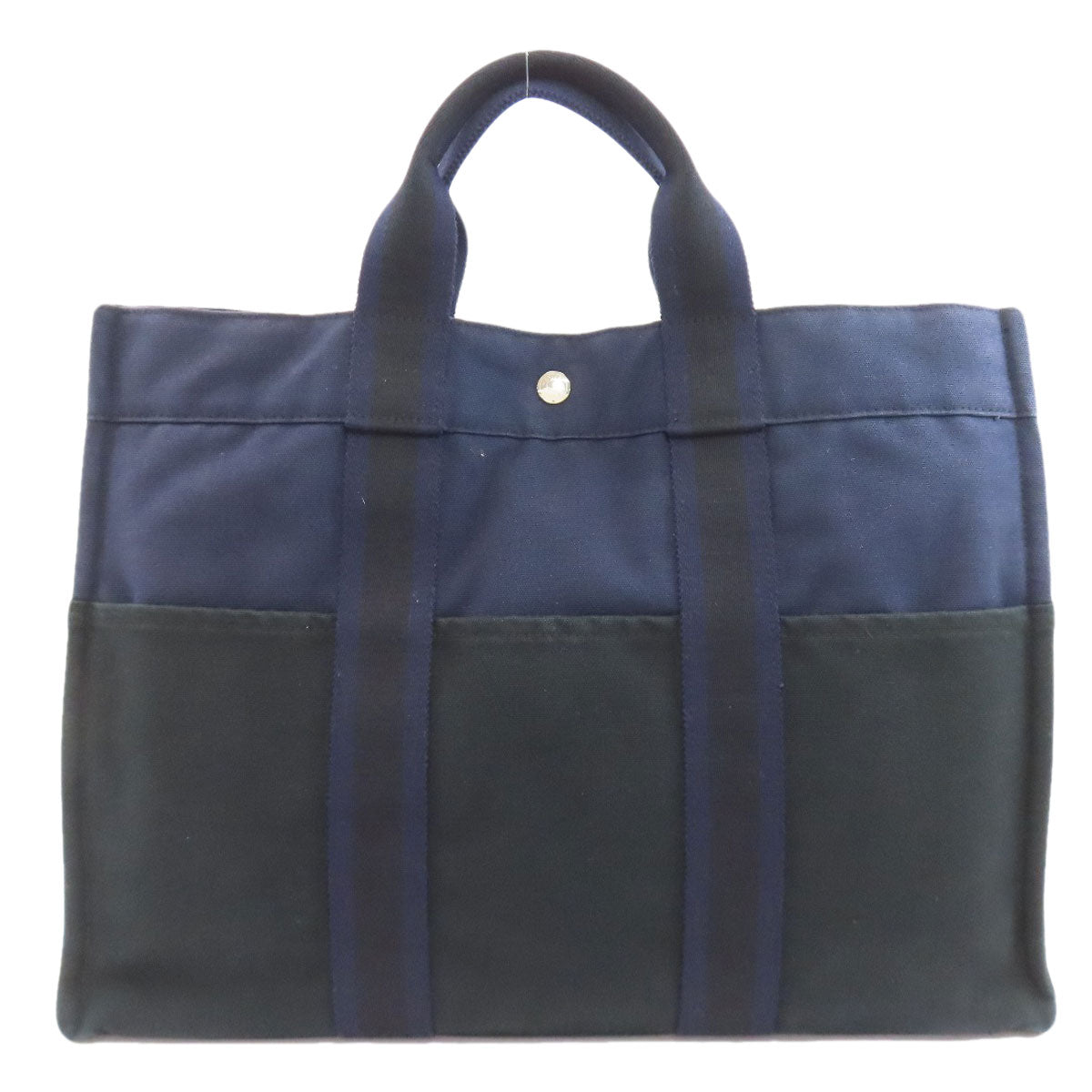 HERMES suck fool toeMM Handbag Canvas Ladies [Used]