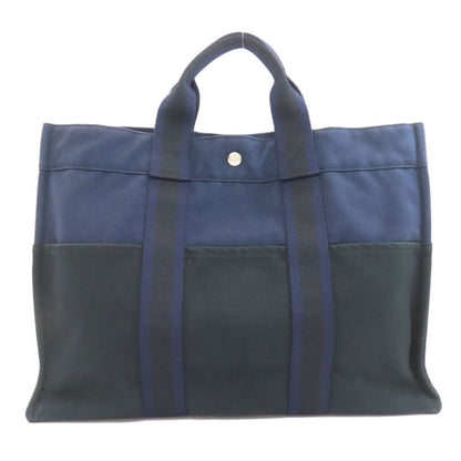 HERMES suck fool toeMM Handbag Canvas Ladies [Used]