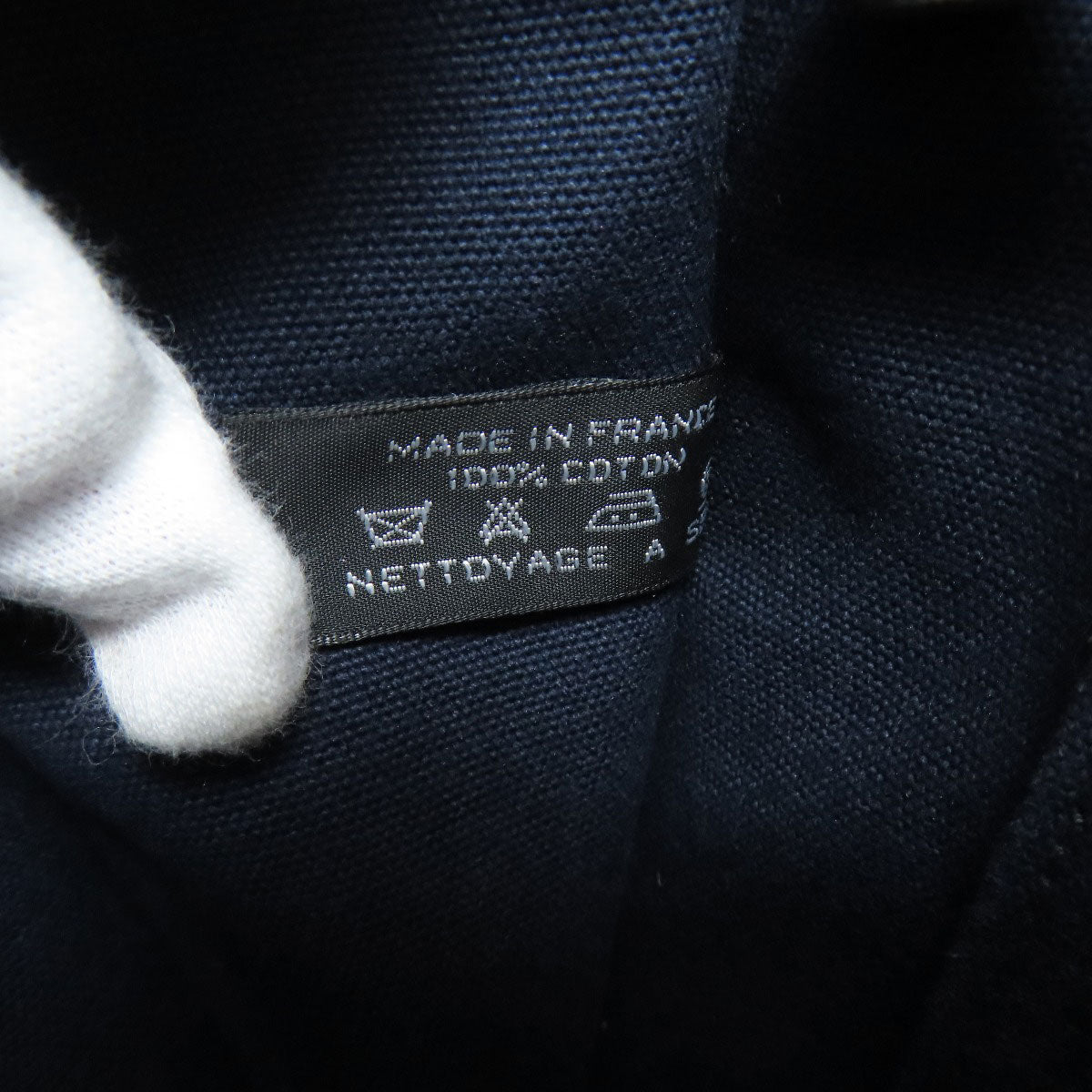 HERMES suck fool toeMM Handbag Canvas Ladies [Used]