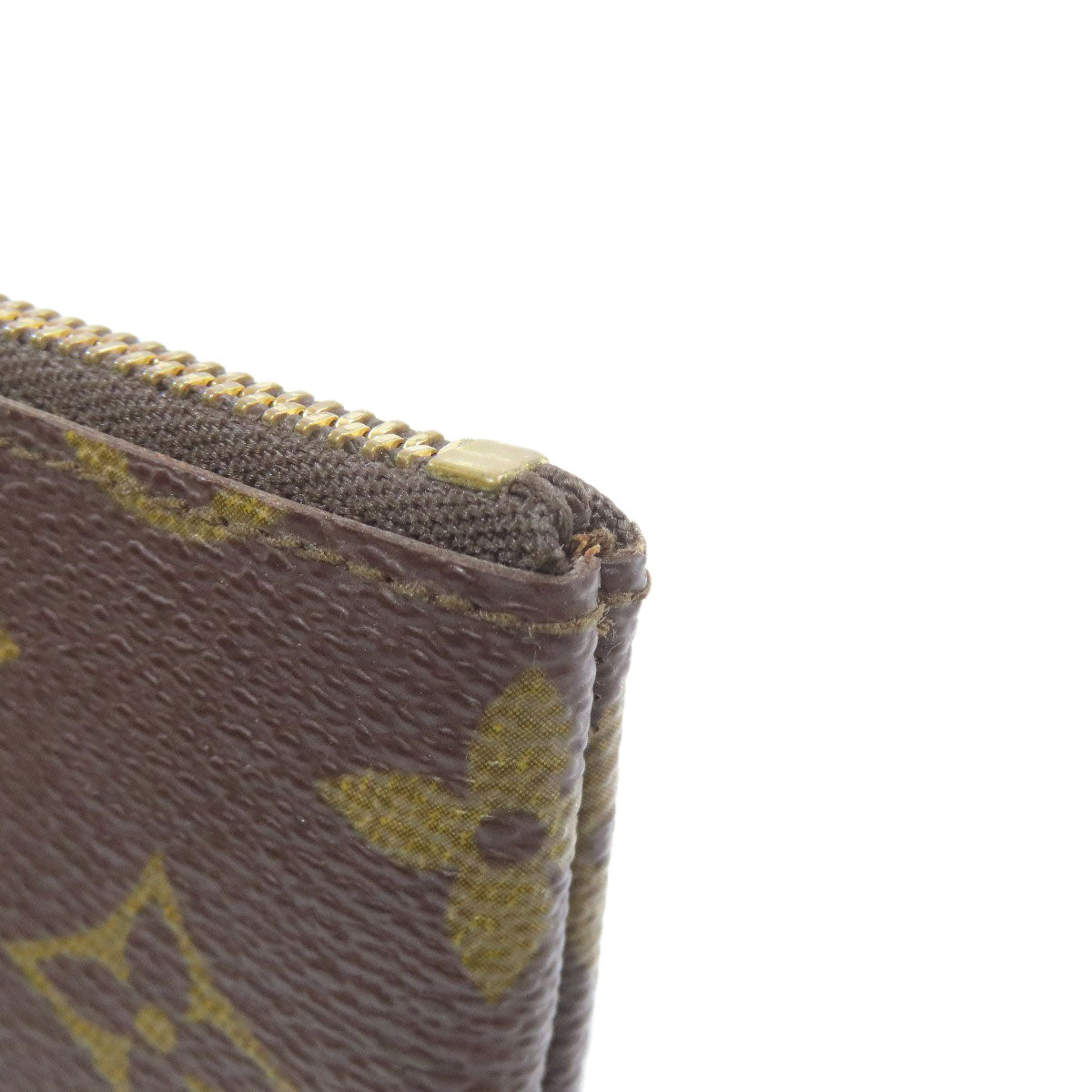 LOUIS VUITTON M62650 Pochette cree coin purse Monogram canvas Ladies [Used]