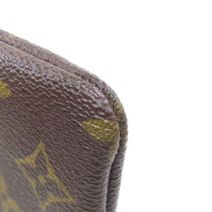 LOUIS VUITTON M62650 Pochette cree coin purse Monogram canvas Ladies [Used]