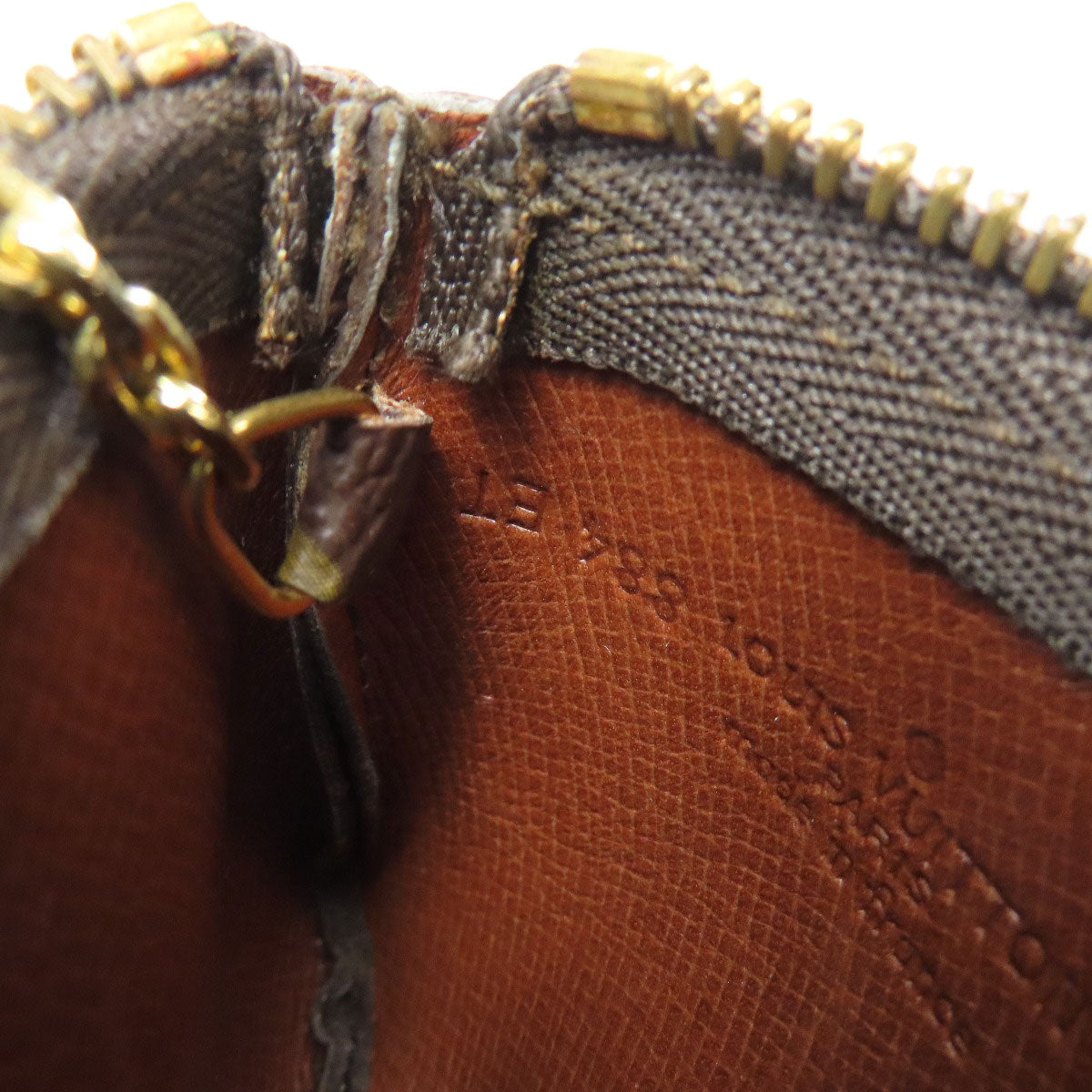 LOUIS VUITTON M62650 Pochette cree coin purse Monogram canvas Ladies [Used]