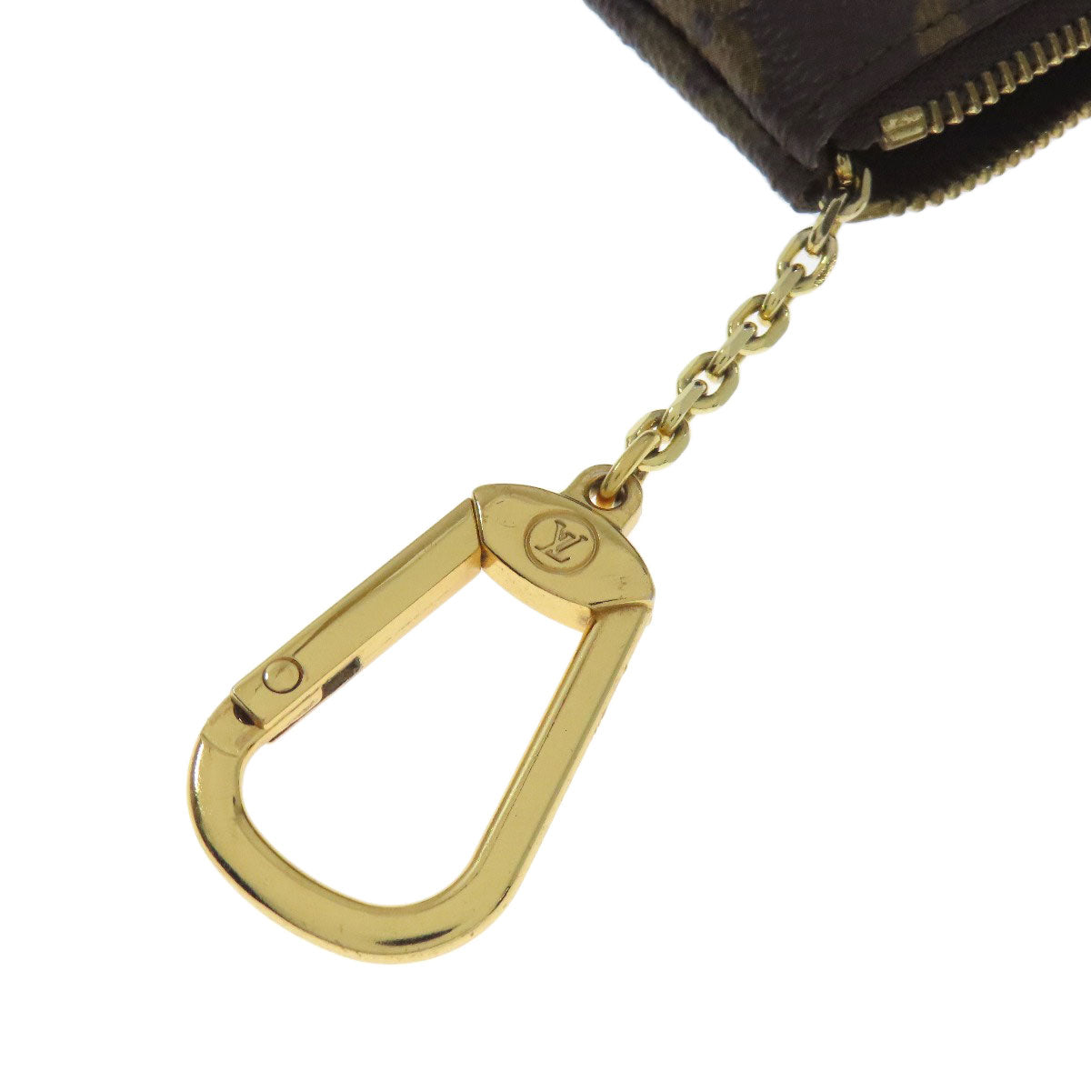 LOUIS VUITTON M62650 Pochette cree coin purse Monogram canvas Ladies [Used]