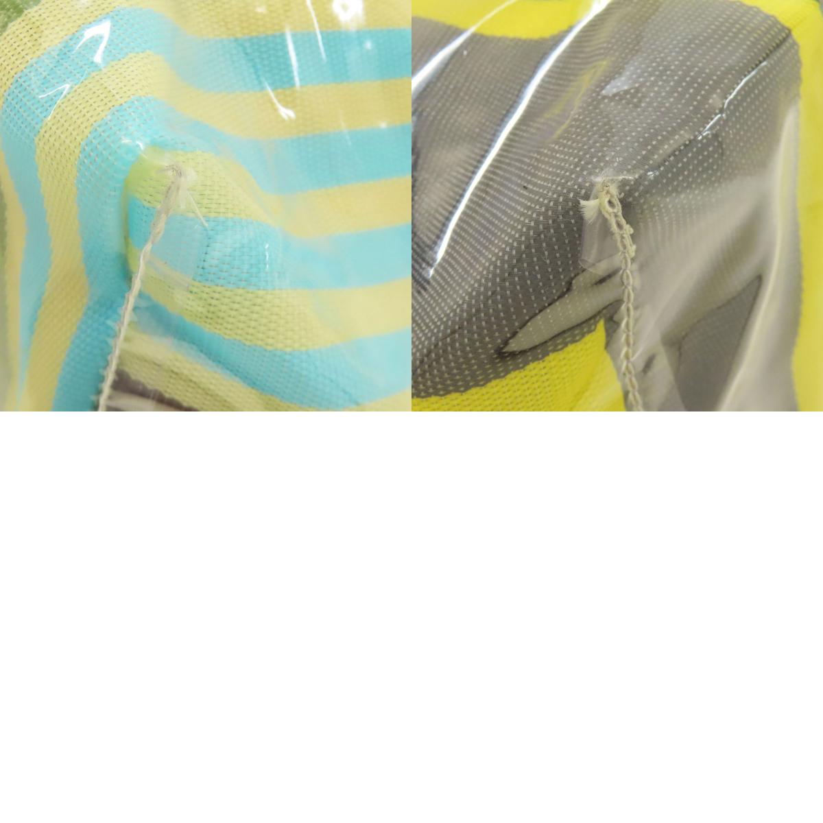 MARNI PlasticsStripe Tote Bag Plastics NylonLadies [Used]