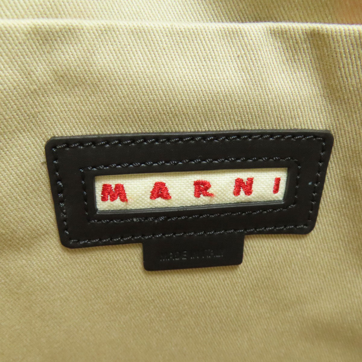 MARNI PlasticsStripe Tote Bag Plastics NylonLadies [Used]