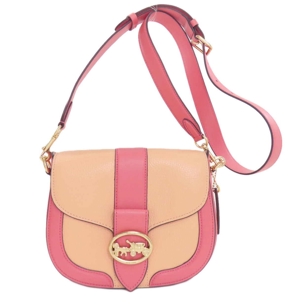 COACH C8296 By color Shoulder Bag Leather Ladies [Used]