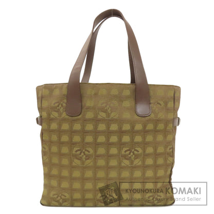 CHANEL New travel line Tote Bag Nylon jacquard Ladies [Used]