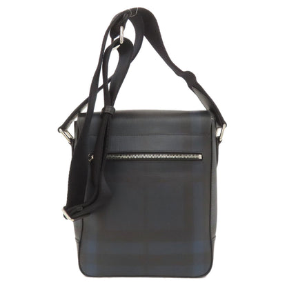 BURBERRY Checkpattern Shoulder Bag PVC Ladies [Used]