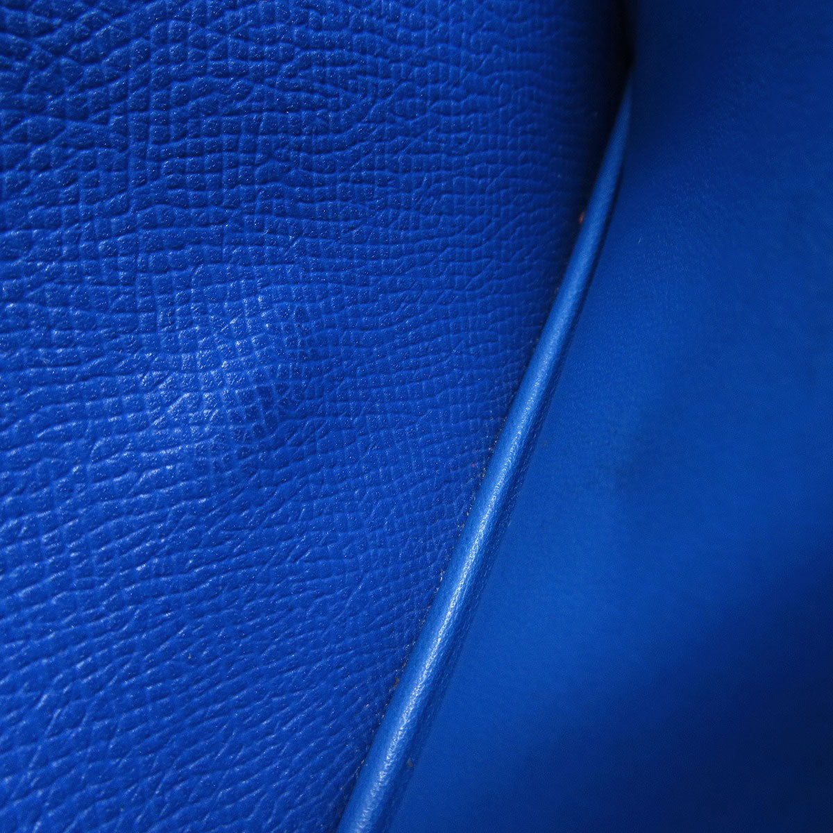 HERMES Bareness Free SilverHardware Long wallet (with coin pocket) Epsom Ladies [Used]