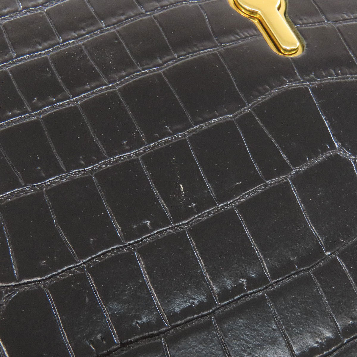 BALLY Embossing Handbag Leather Ladies [Used]