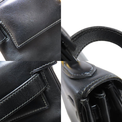 HERMES Kelly 28 Inner stitch GoldHardware Handbag Box calf Ladies [Used]