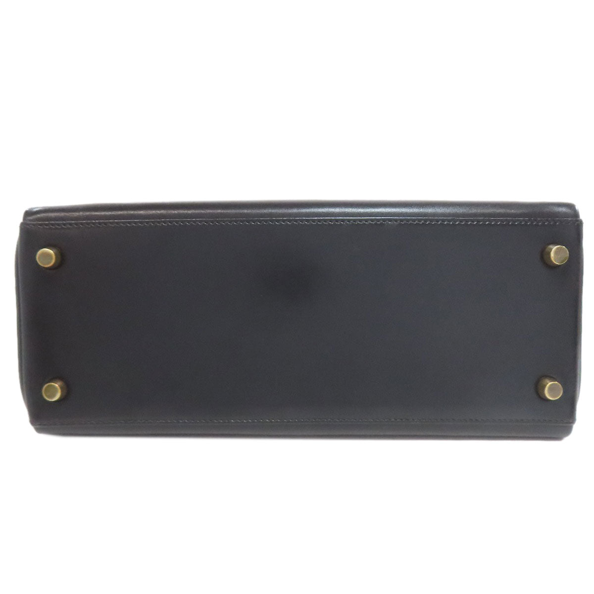 HERMES Kelly 28 Inner stitch GoldHardware Handbag Box calf Ladies [Used]