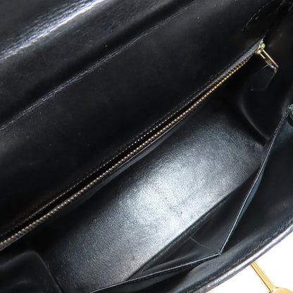 HERMES Kelly 28 Inner stitch GoldHardware Handbag Box calf Ladies [Used]
