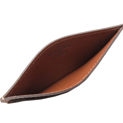 LOUIS VUITTON M61733 Porto cult · Simple Card Case Monogram canvas Ladies [Used]