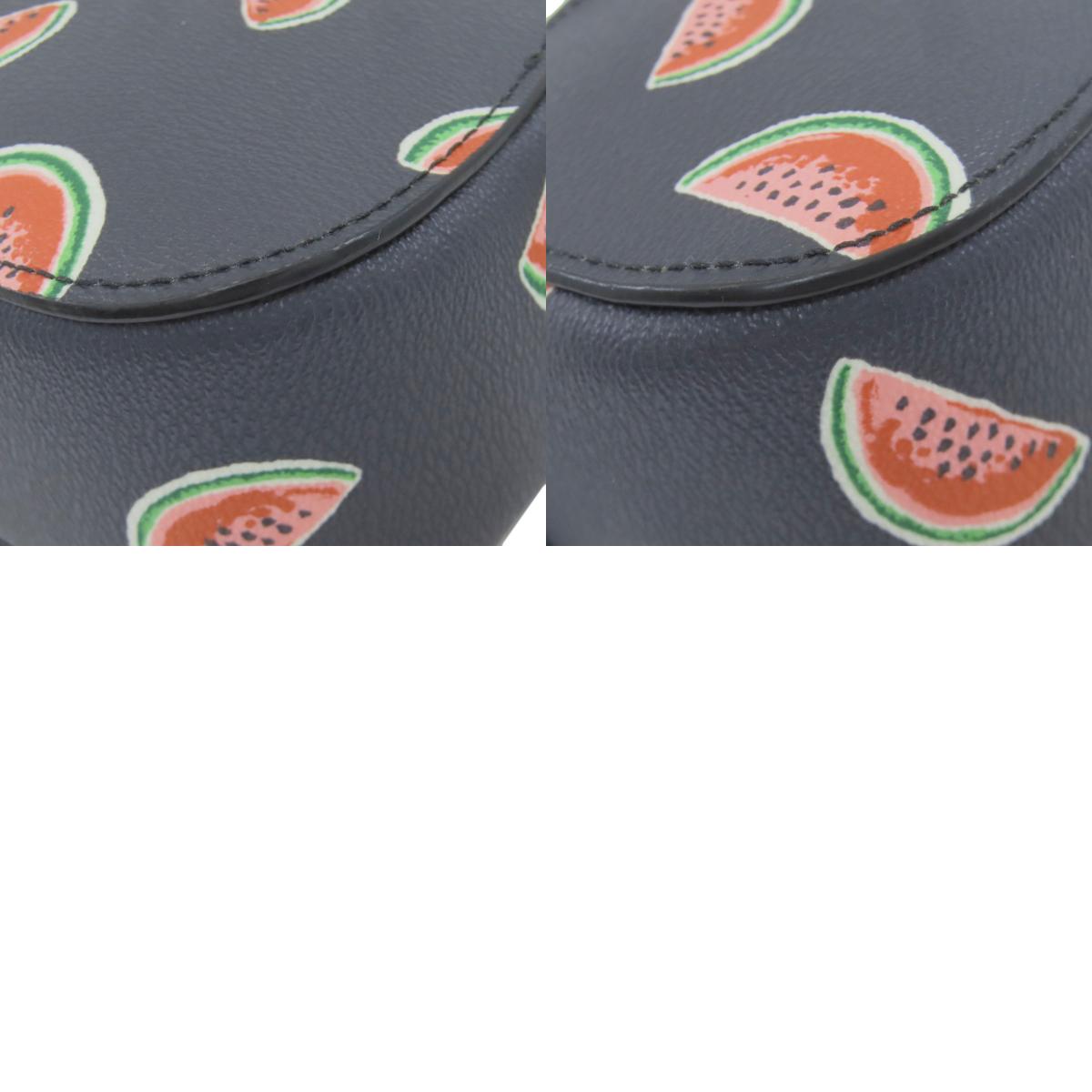 COACH 1594 Serena Satchel Watermelon 2-Way Handbag Leather Ladies [Used]