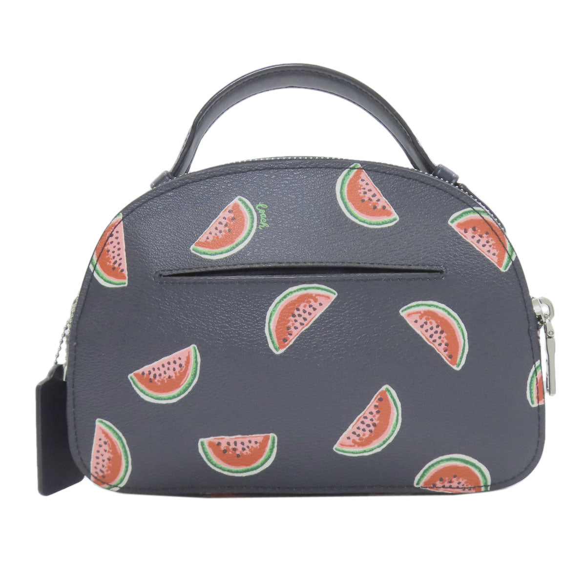 COACH 1594 Serena Satchel Watermelon 2-Way Handbag Leather Ladies [Used]